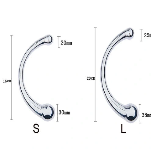 Hook 5858 Double Ended Anal Stainless Steel Elegant 0718